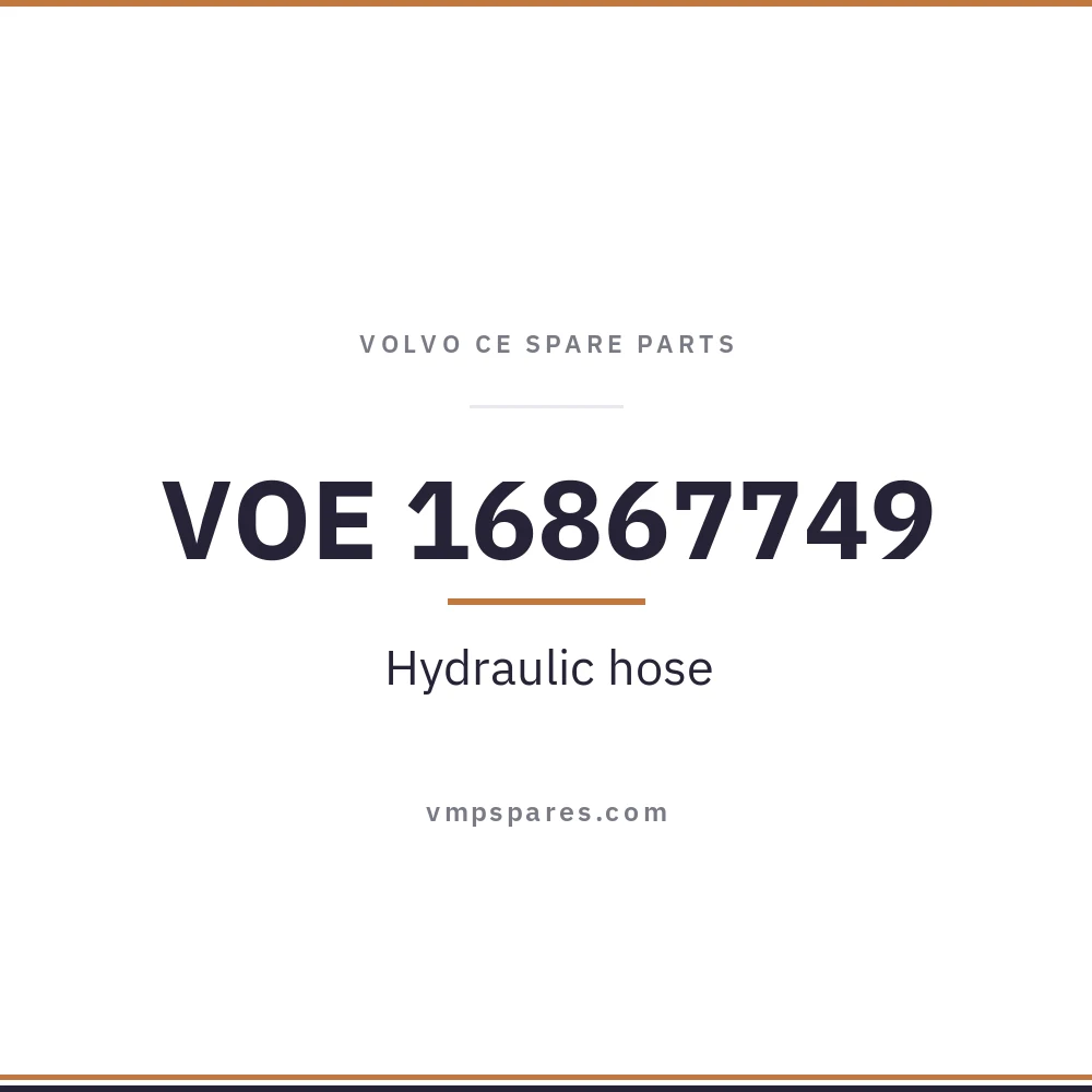 VOE 16867749 – Hydraulic hose