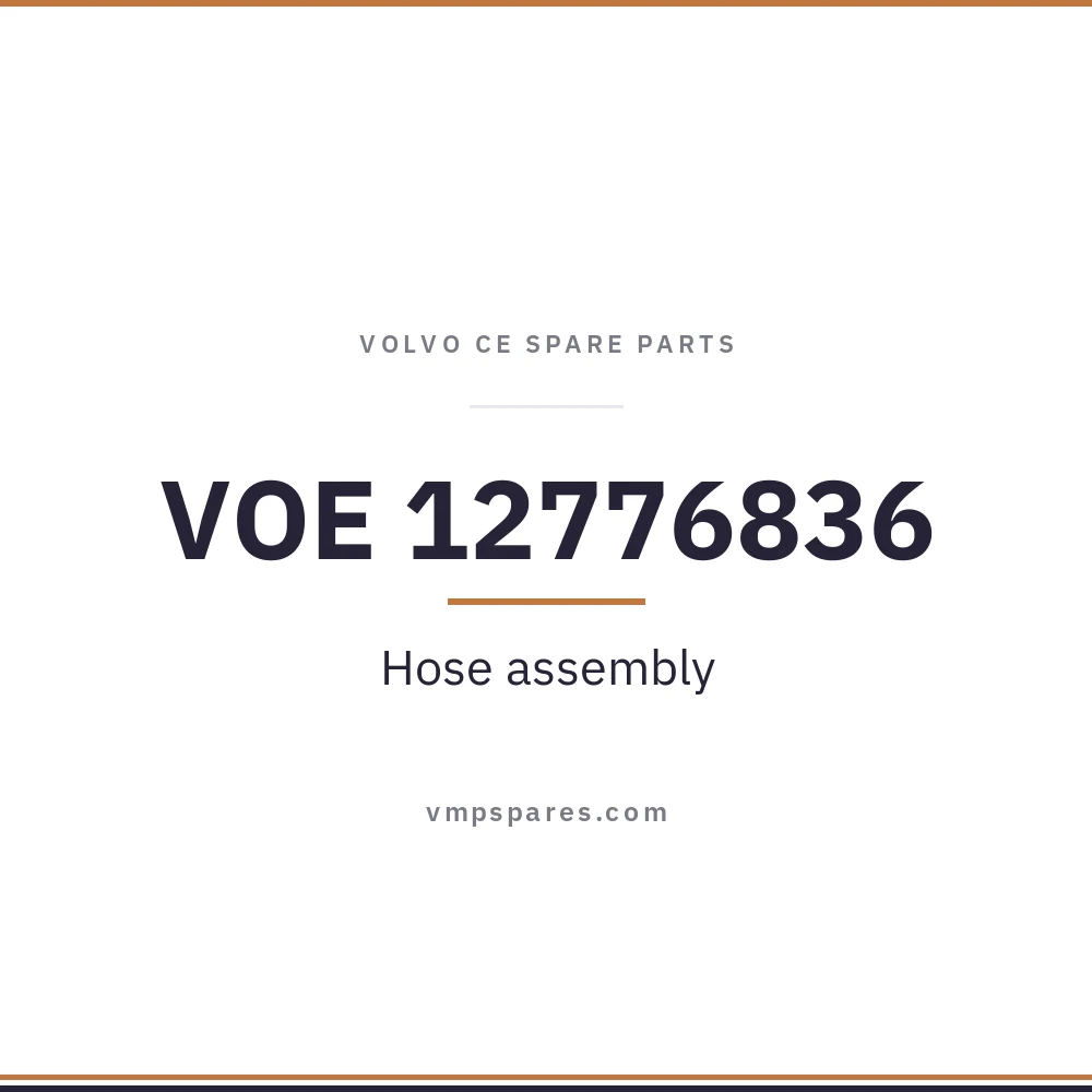 VOE 12776836 – Hose assembly