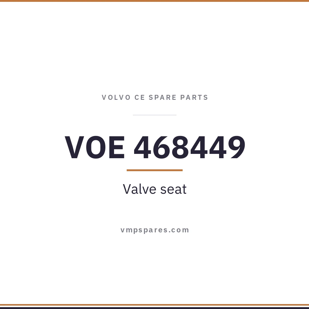 VOE 468449 – Valve seat