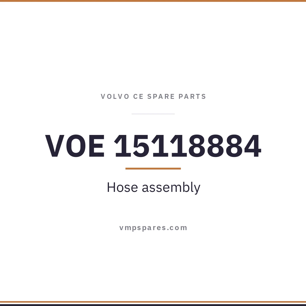 VOE 15118884 – Hose assembly