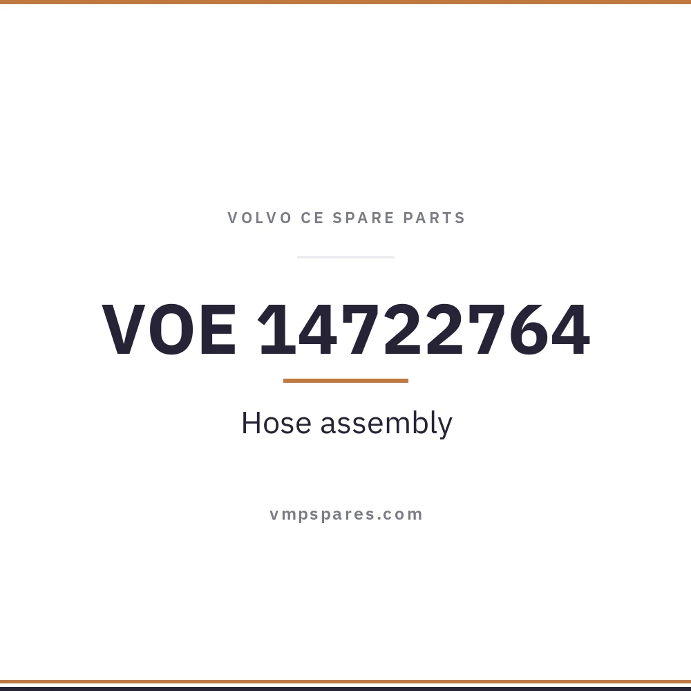 VOE 14722764 – Hose assembly
