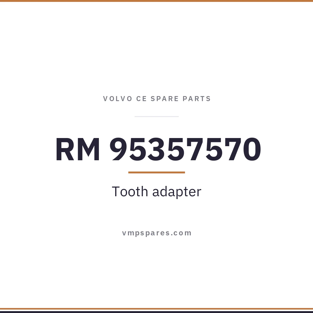 RM 95357570 – Tooth adapter