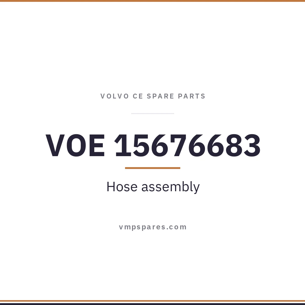 VOE 15676683 – Hose assembly