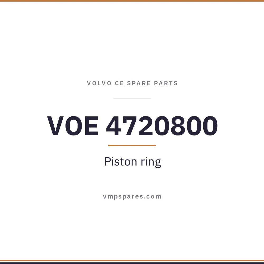 VOE 4720800 – Piston ring