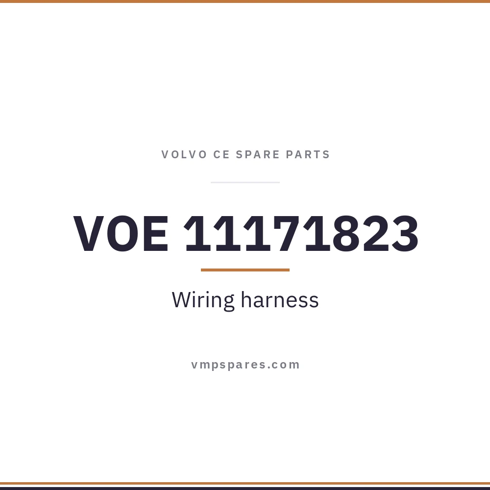 VOE 11171823 – Wiring harness
