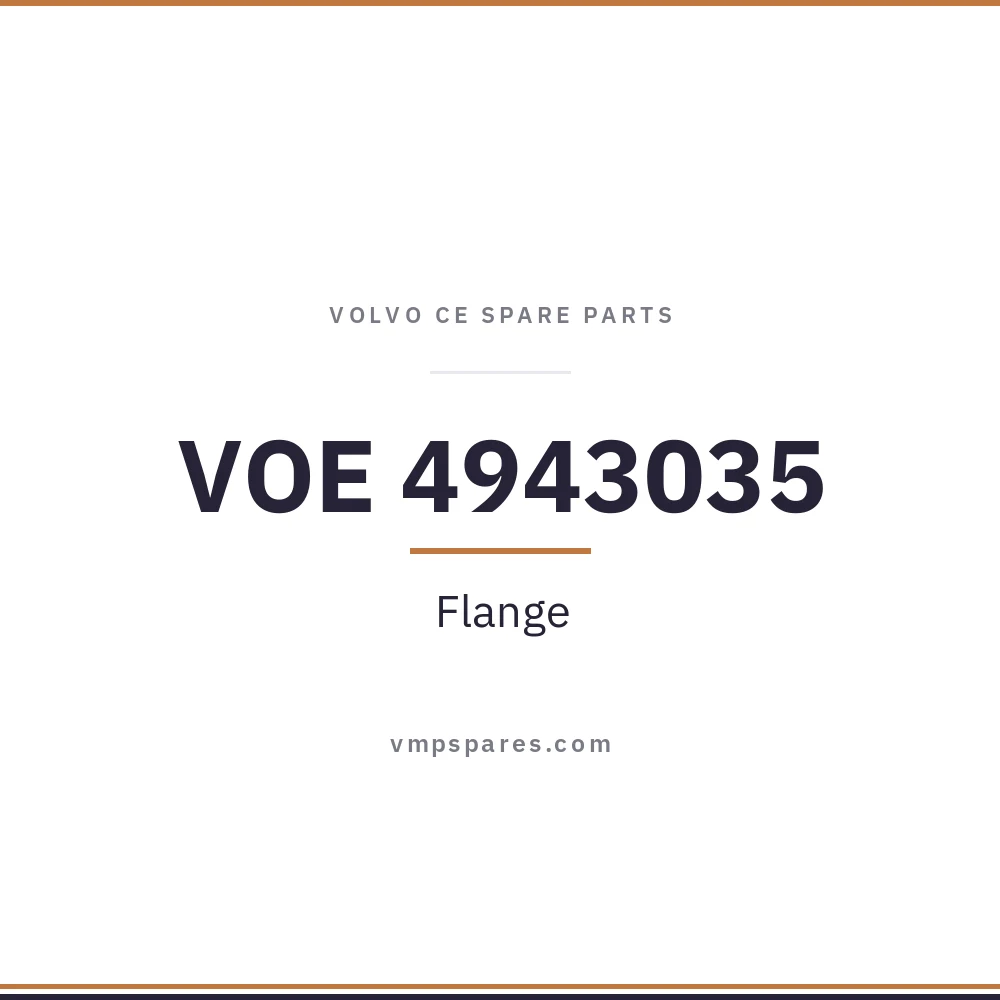VOE 4943035 – Flange