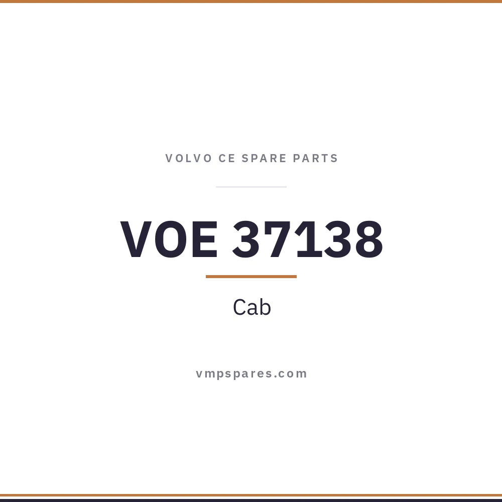VOE 37138 – Cab