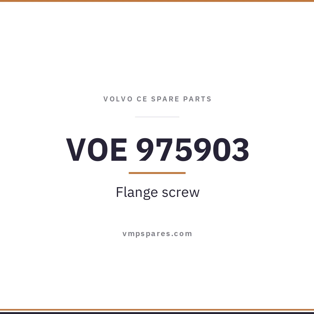 VOE 975903 – Flange screw