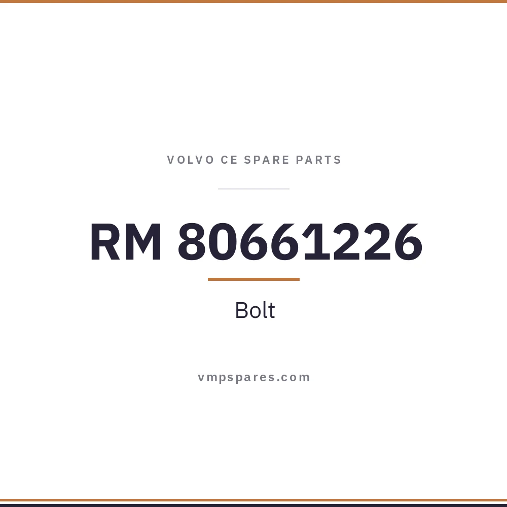 RM 80661226 – Bolt