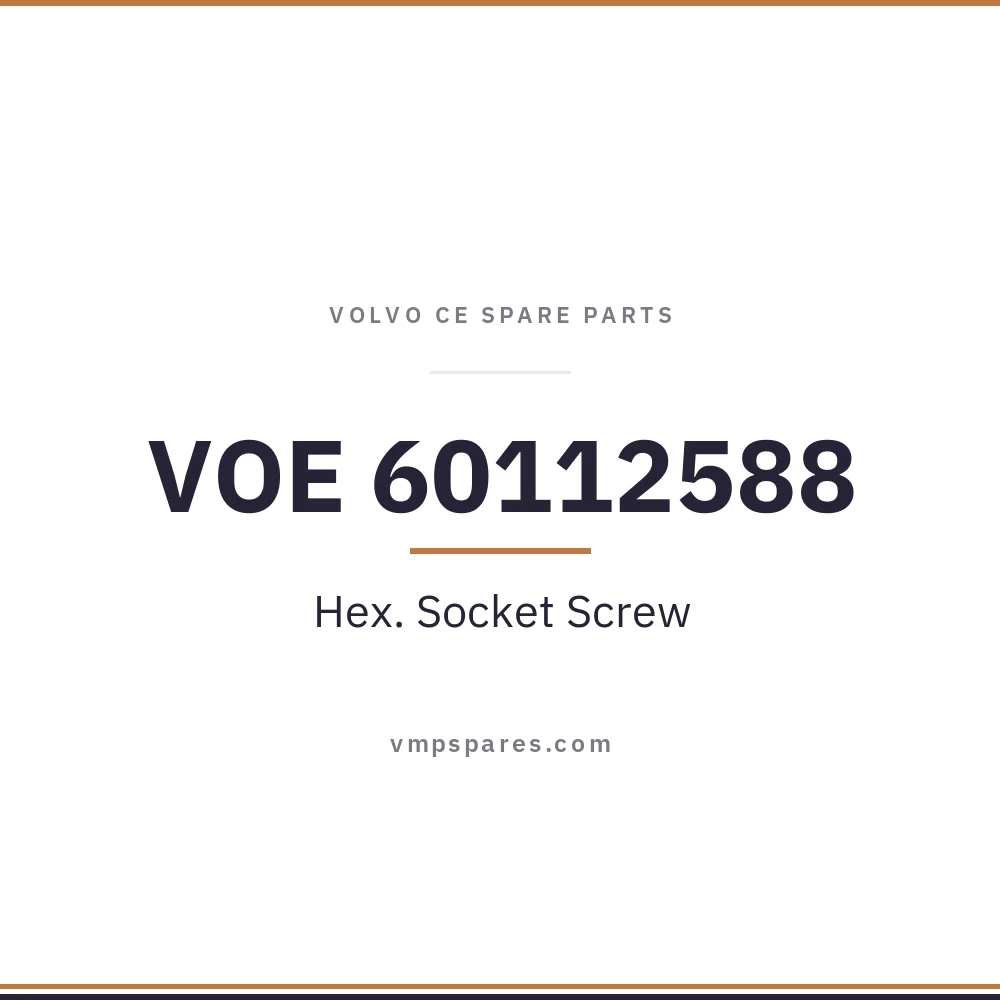 VOE 60112588 – Hex. Socket Screw