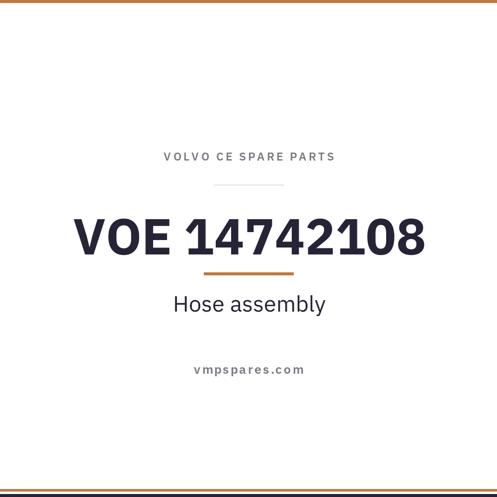 VOE 14742108 – Hose assembly