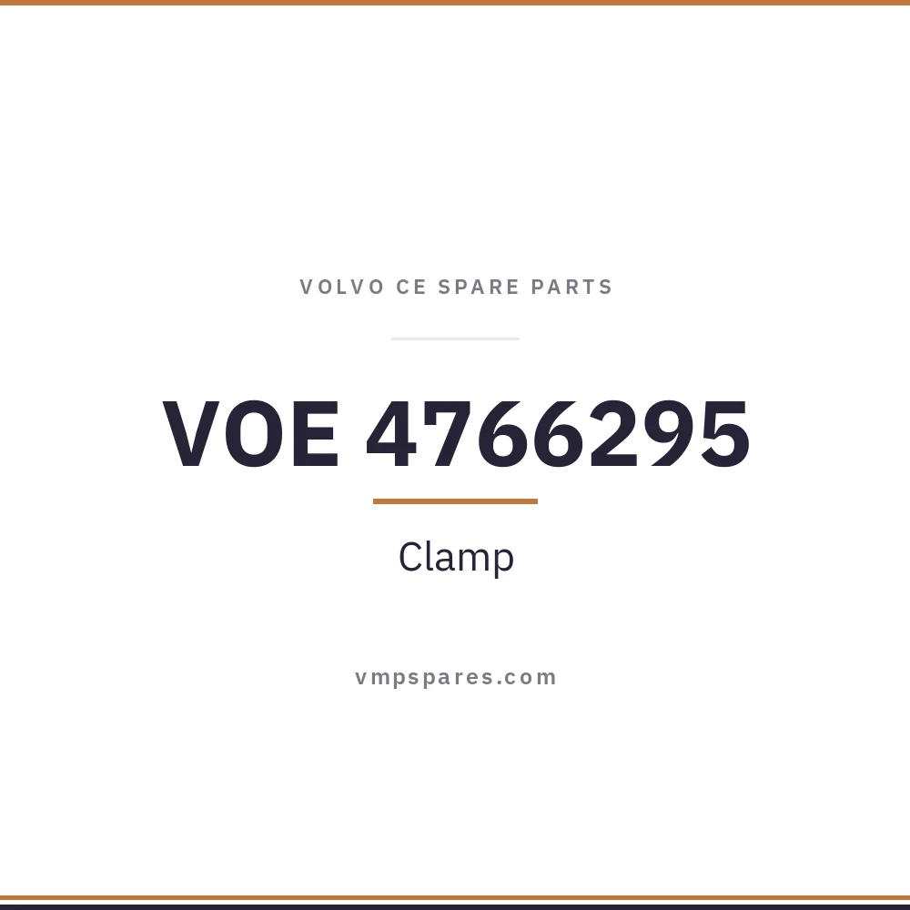 VOE 4766295 – Clamp