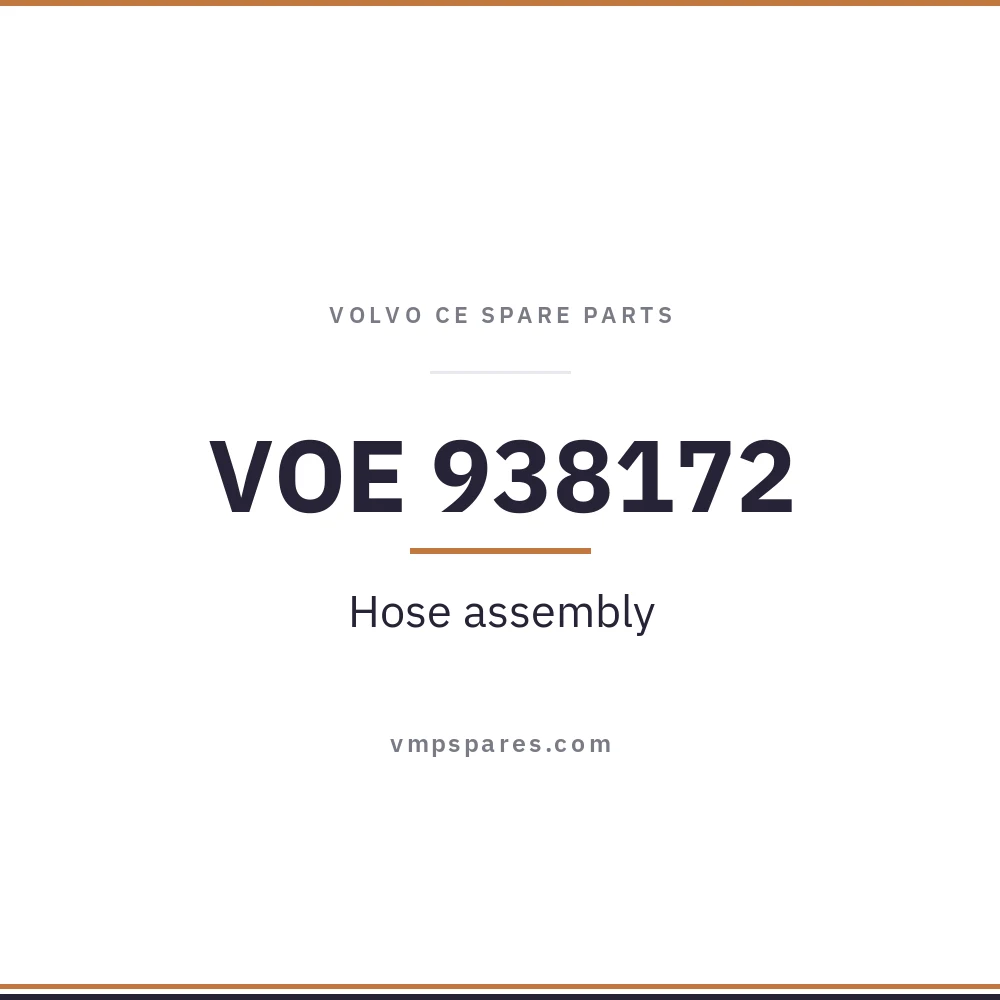 VOE 938172 – Hose assembly