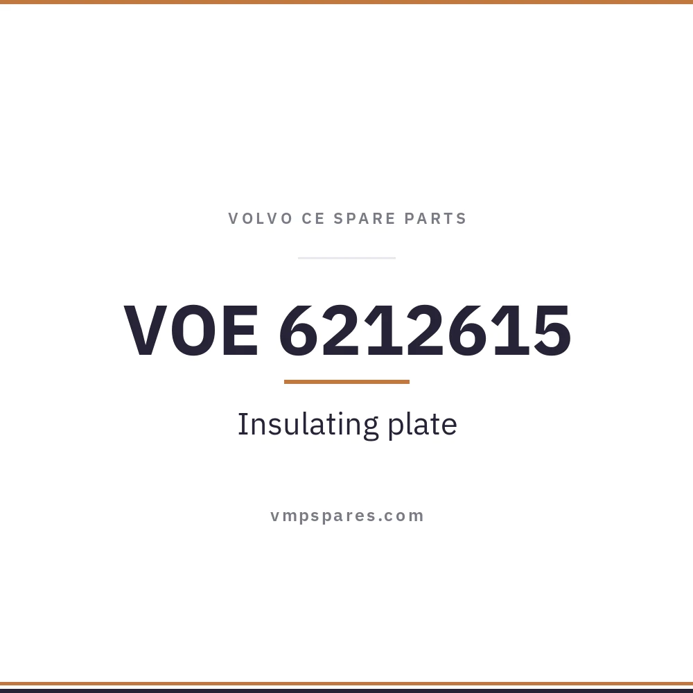 VOE 6212615 – Insulating plate