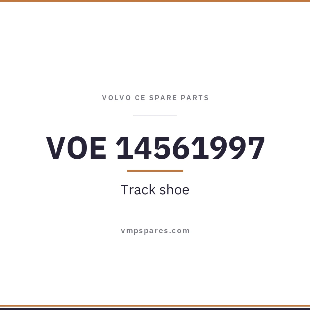 VOE 14561997 – Track shoe