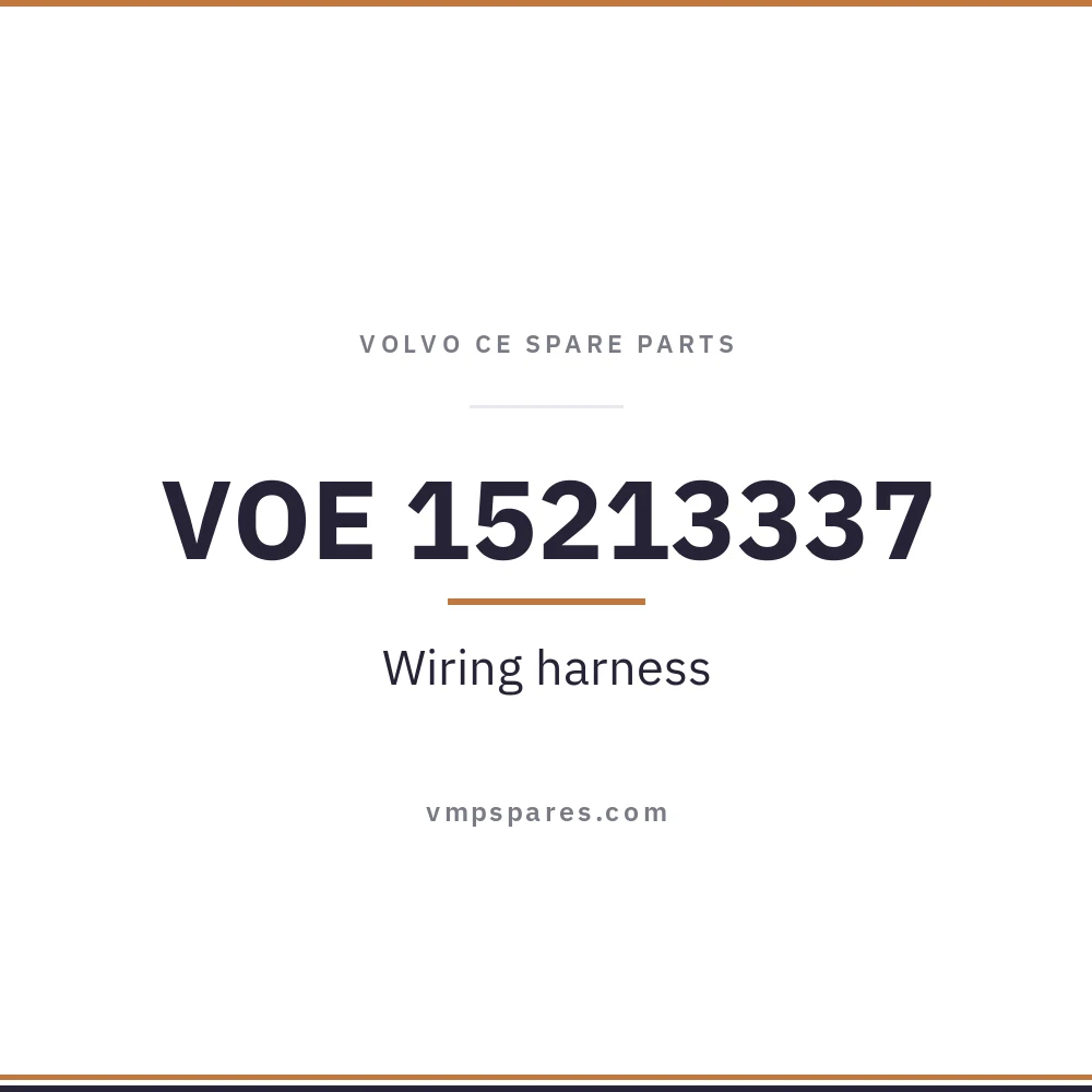 VOE 15213337 – Wiring harness
