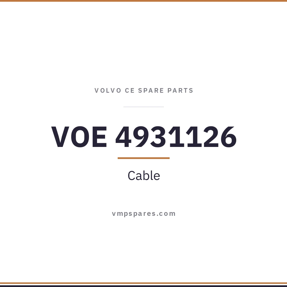VOE 4931126 – Cable