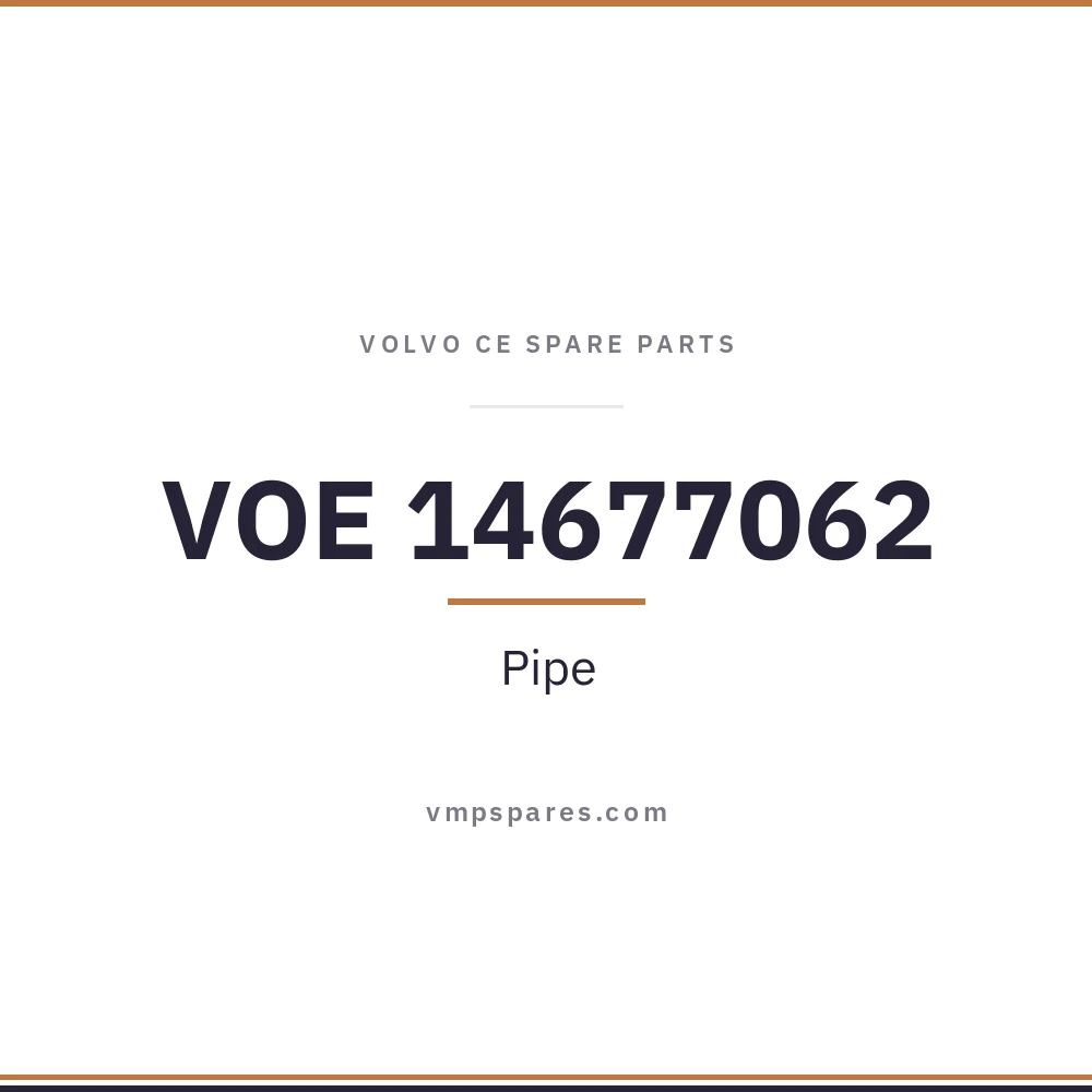 VOE 14677062 – Pipe