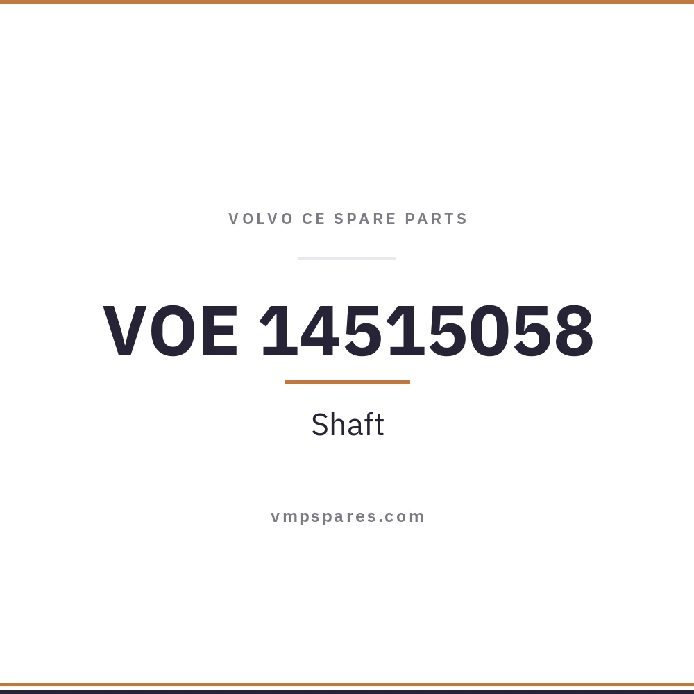 VOE 14515058 – Shaft