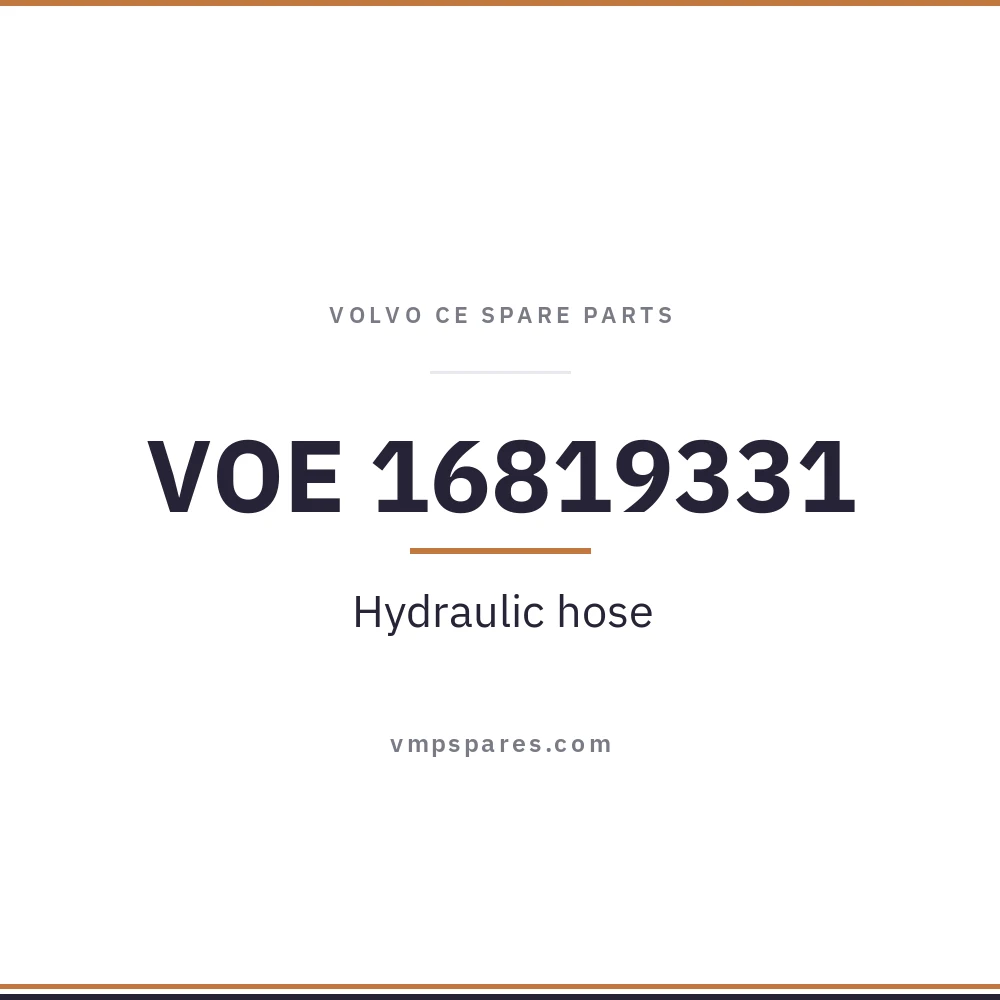VOE 16819331 – Hydraulic hose
