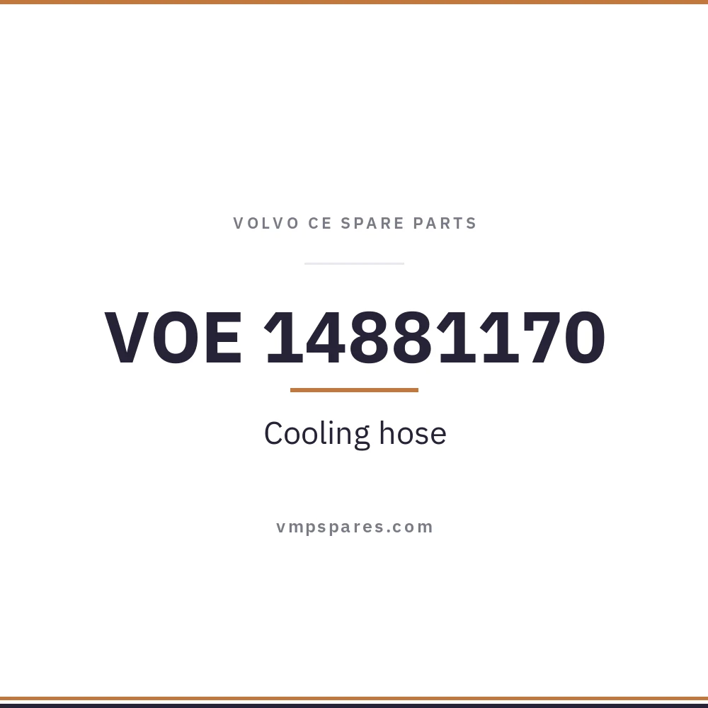 VOE 14881170 – Cooling hose