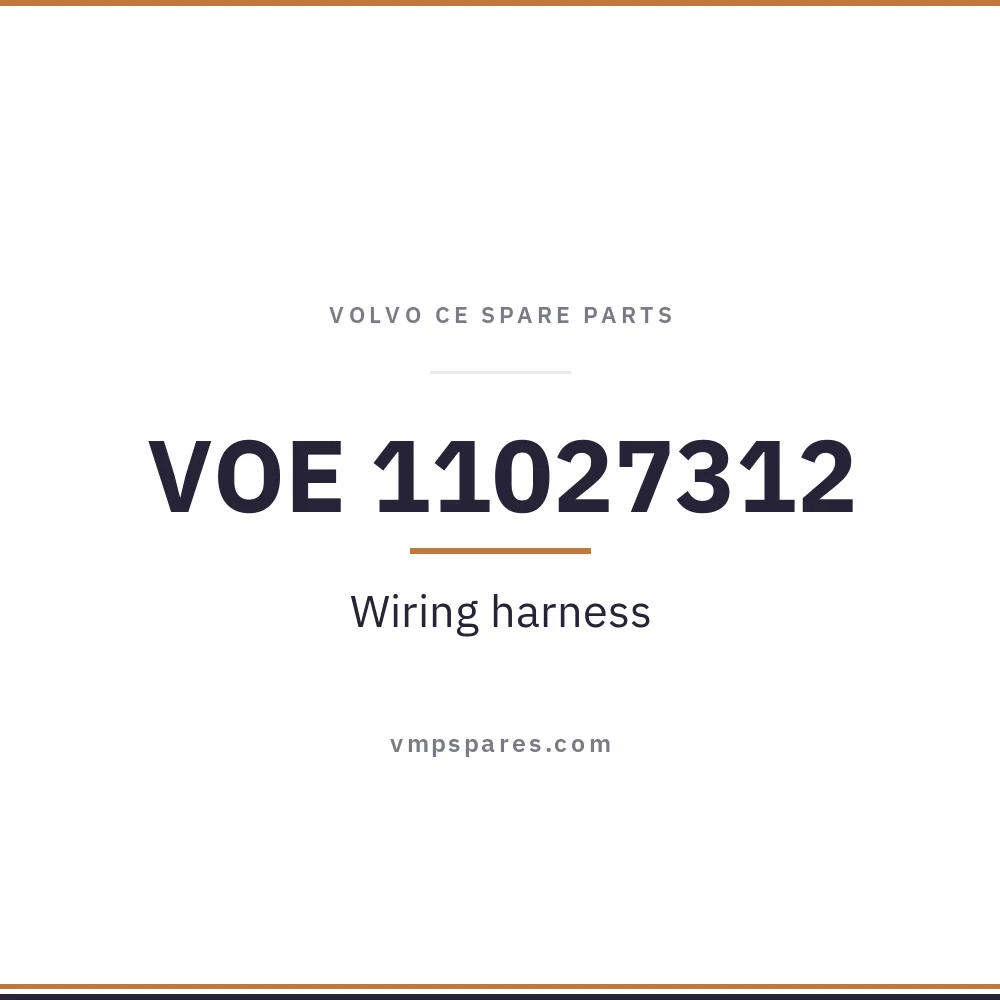 VOE 11027312 – Wiring harness