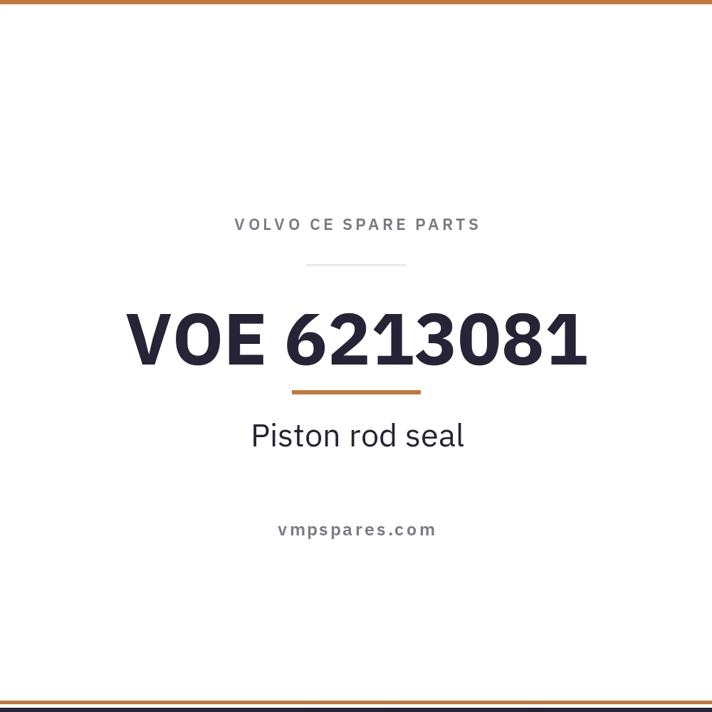 VOE 6213081 – Piston rod seal