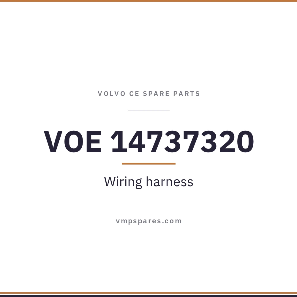 VOE 14737320 – Wiring harness