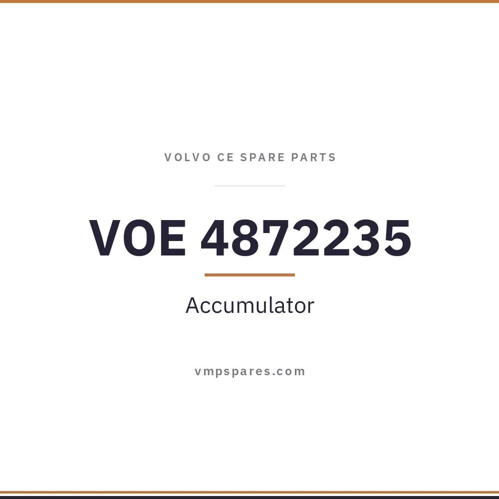 VOE 4872235 – Accumulator