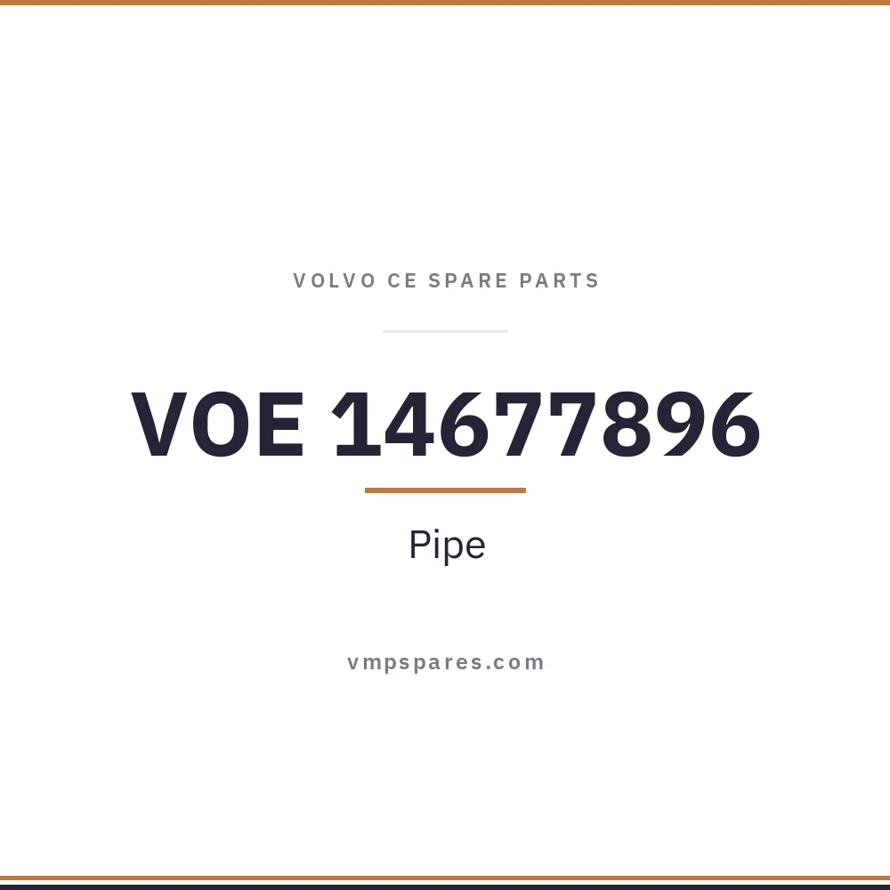 VOE 14677896 – Pipe