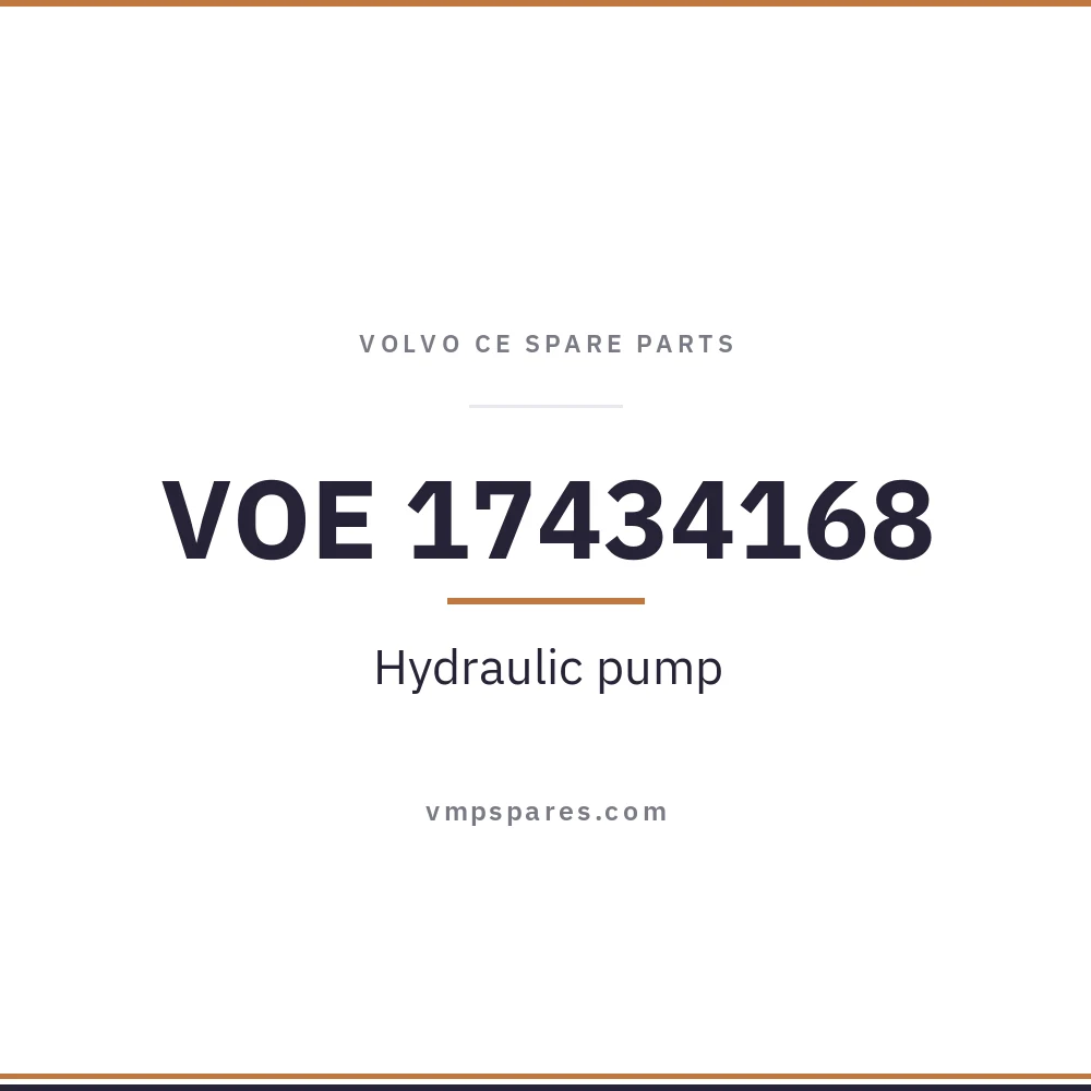 VOE 17434168 – Hydraulic pump
