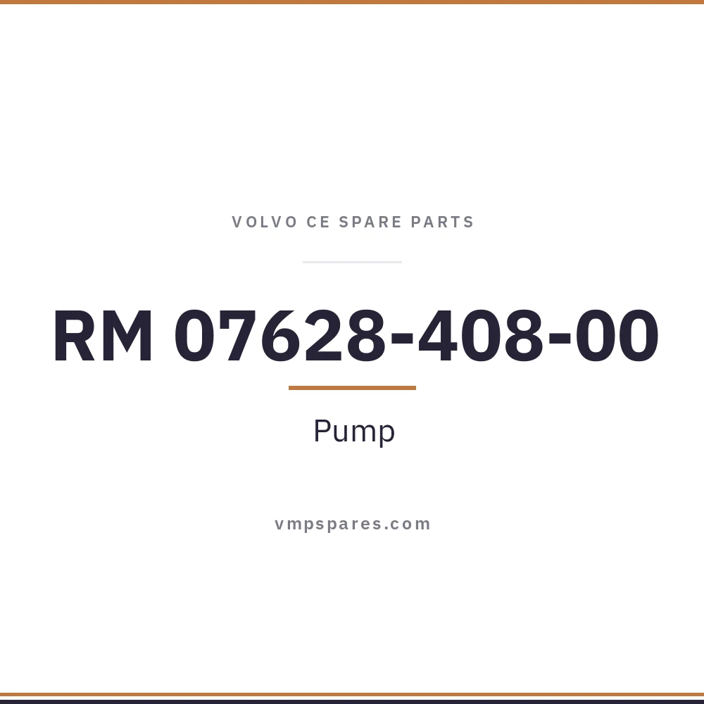 RM 07628-408-00 – Pump