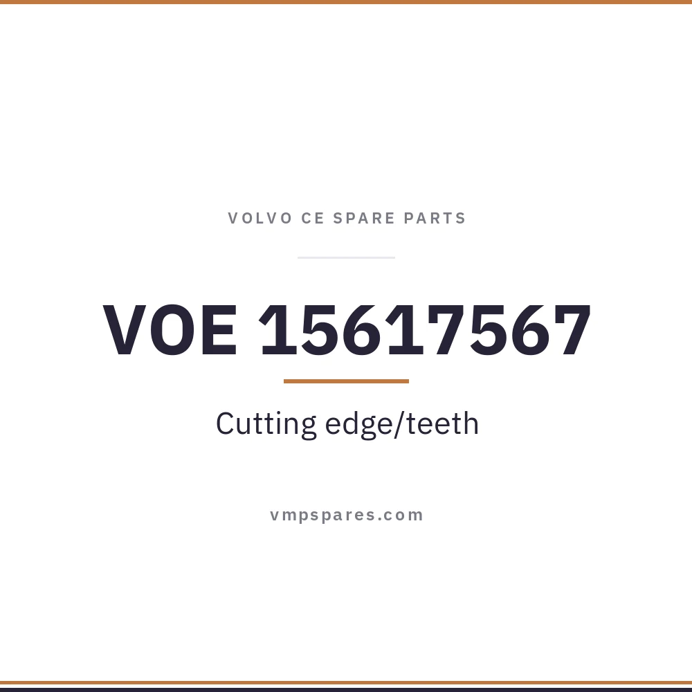 VOE 15617567 – Cutting edge/teeth