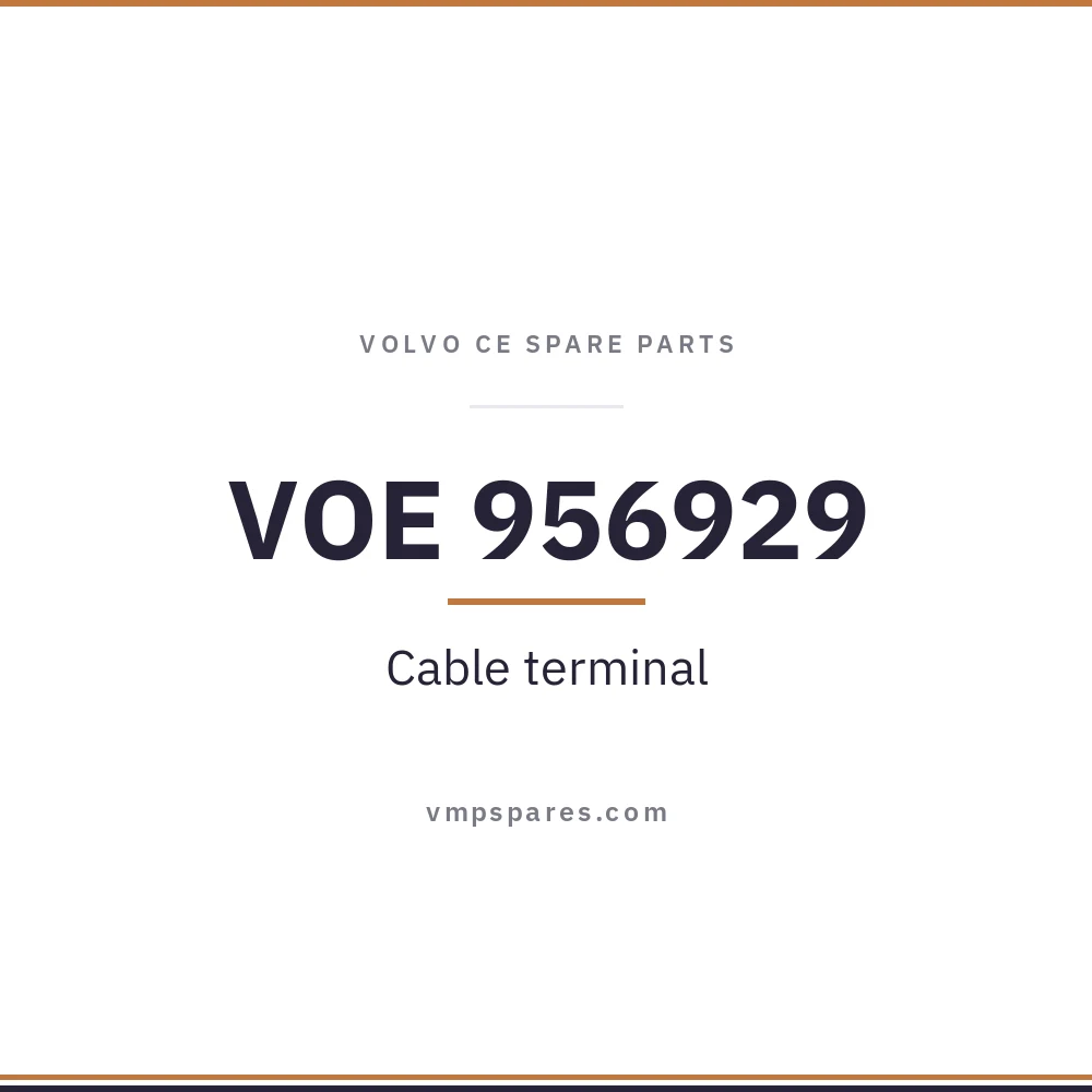 VOE 956929 – Cable terminal
