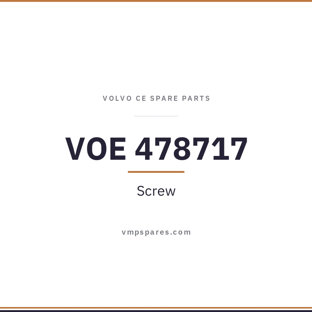 VOE 478717 – Screw