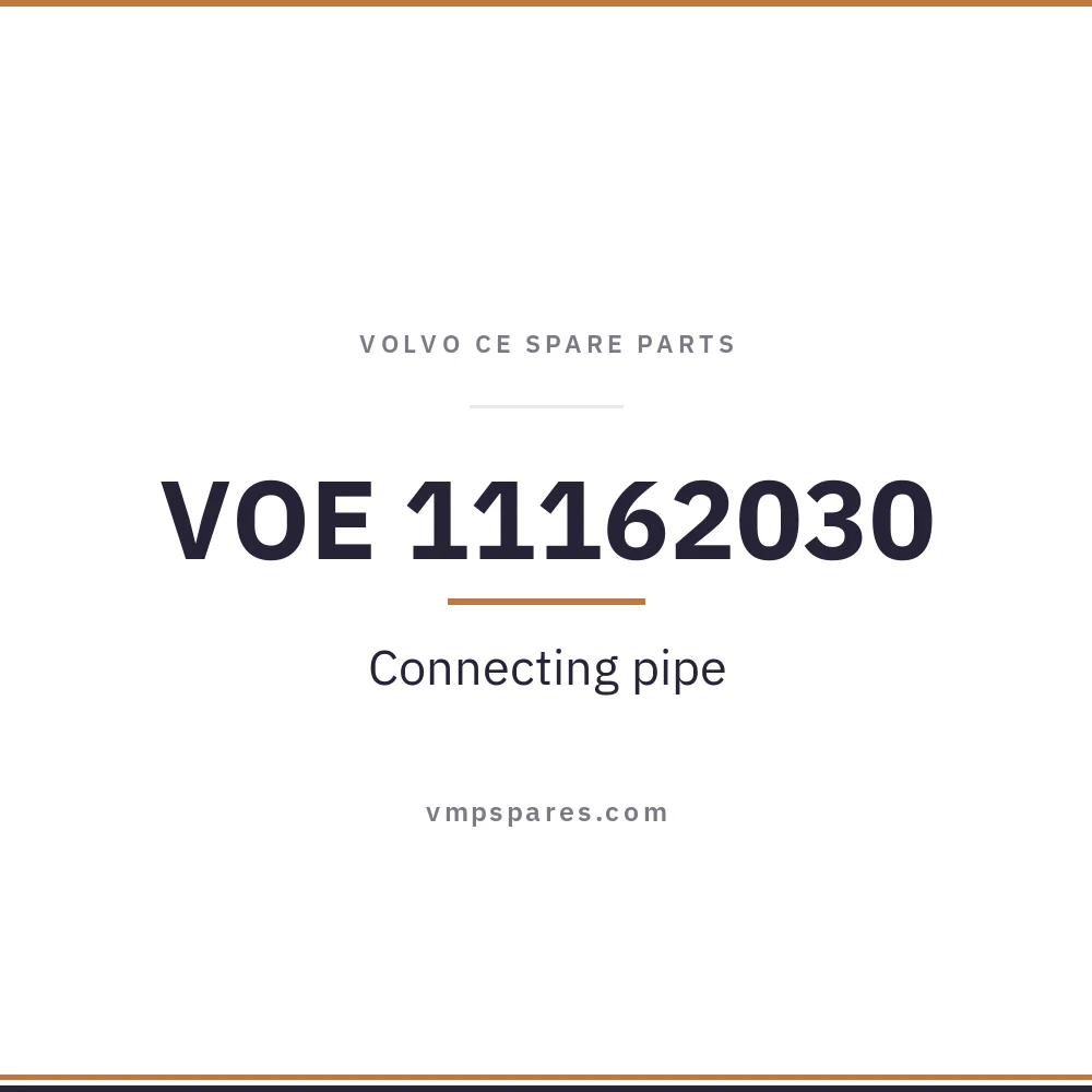 VOE 11162030 – Connecting pipe