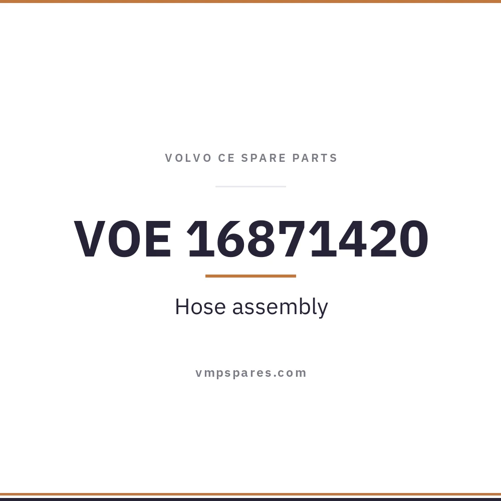 VOE 16871420 – Hose assembly