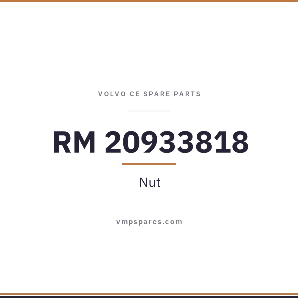 RM 20933818 – Nut