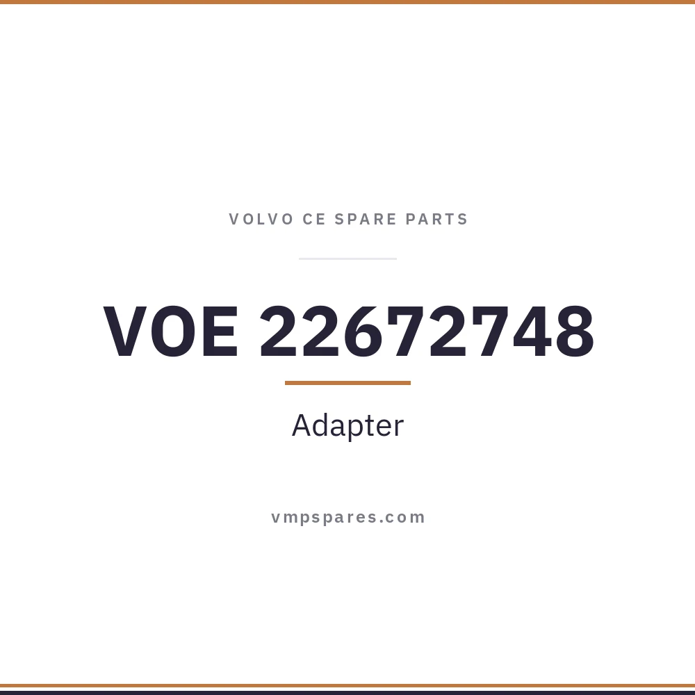 VOE 22672748 – Adapter
