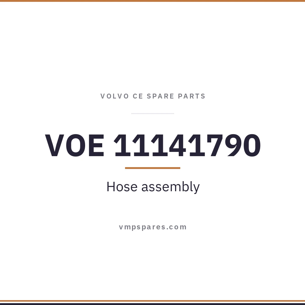 VOE 11141790 – Hose assembly