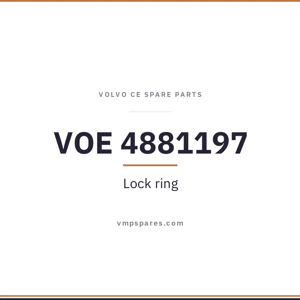 VOE 4881197 – Lock ring