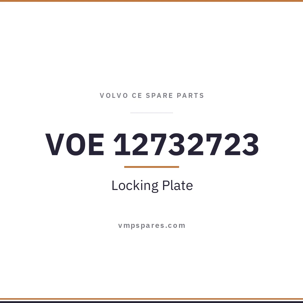 VOE 12732723 – Locking Plate