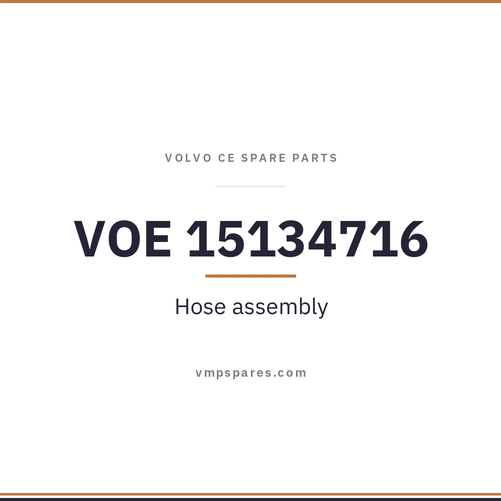 VOE 15134716 – Hose assembly