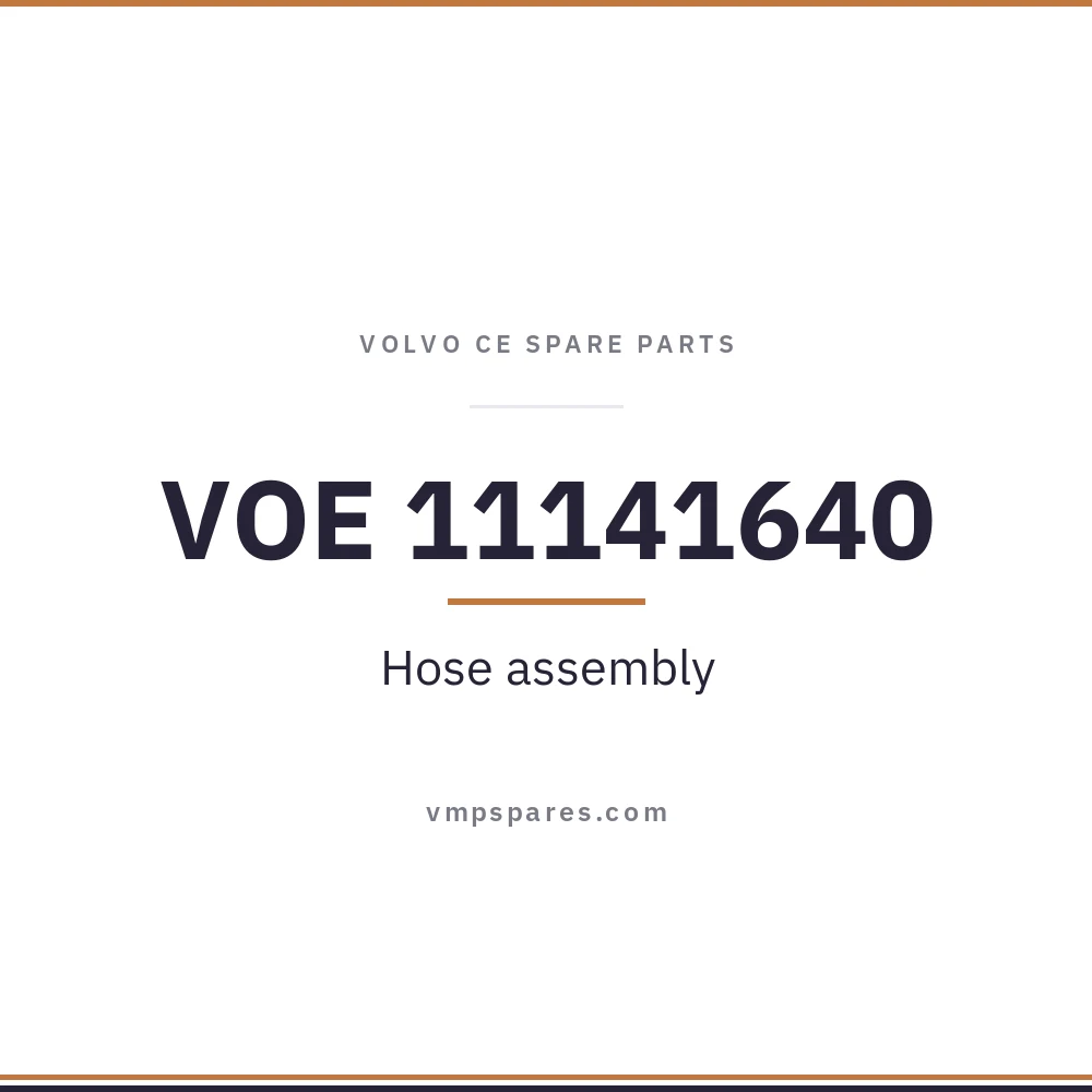 VOE 11141640 – Hose assembly