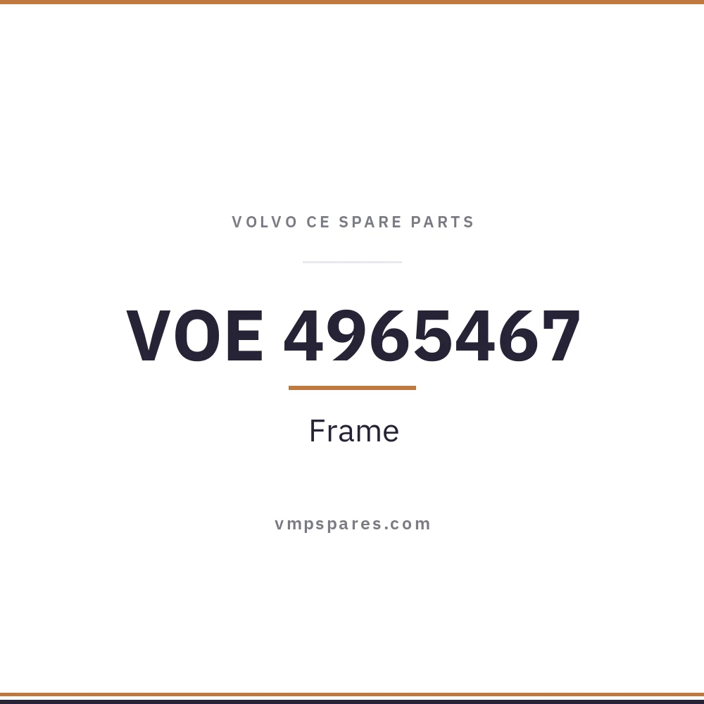 VOE 4965467 – Frame