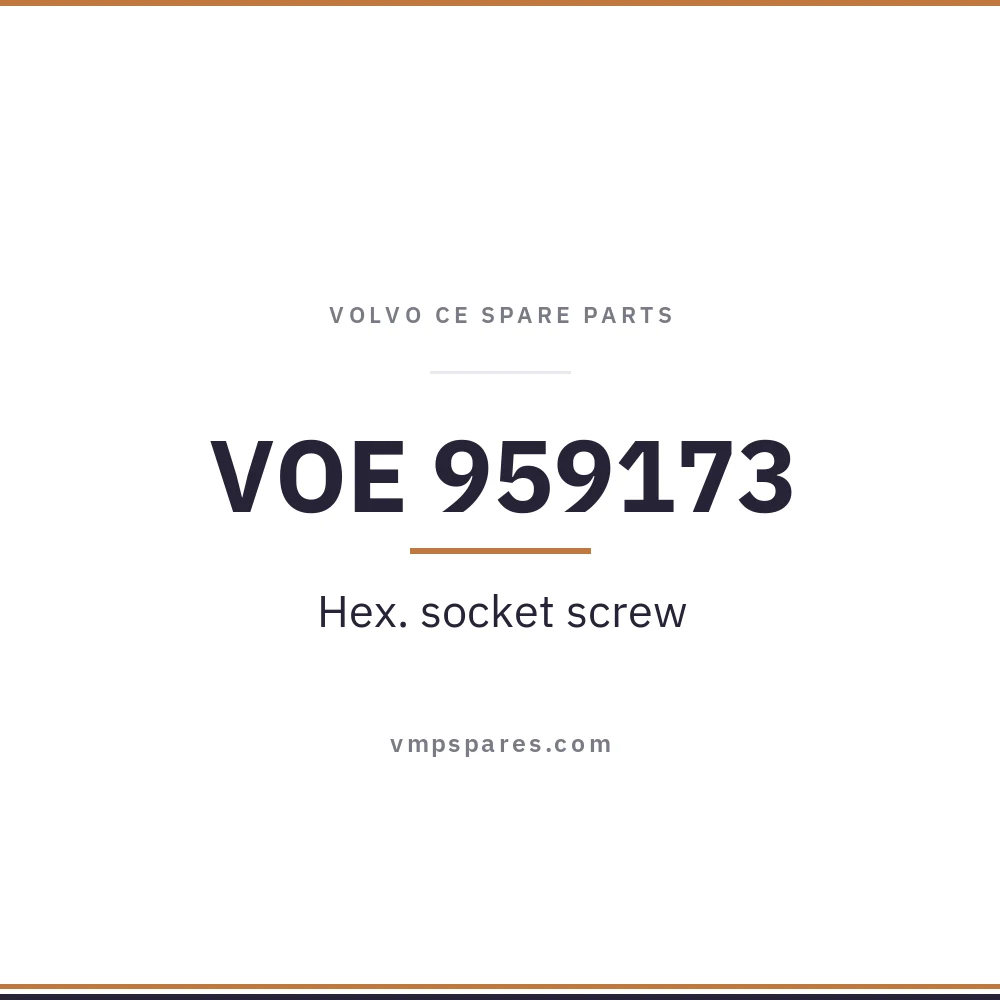 VOE 959173 – Hex. socket screw