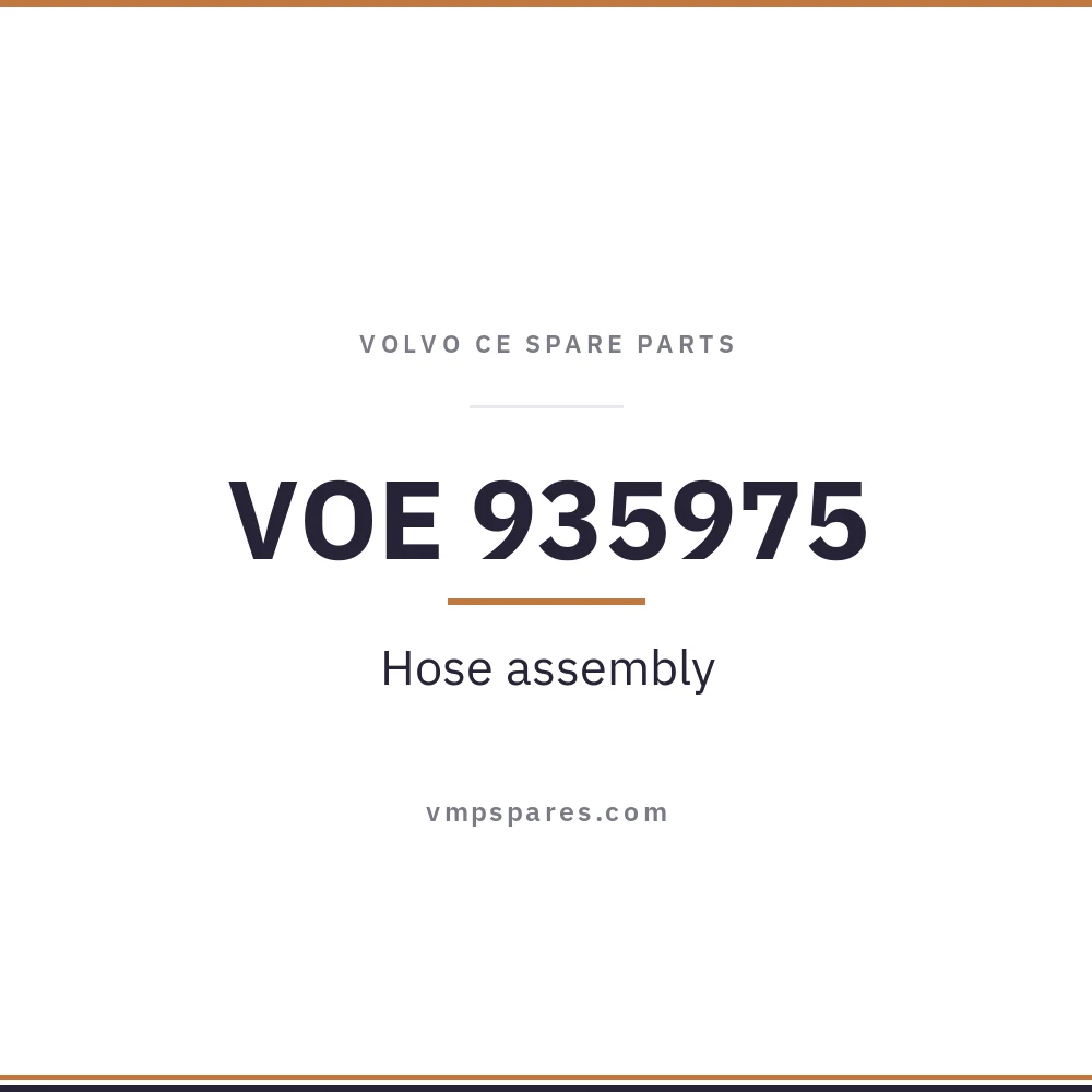 VOE 935975 – Hose assembly