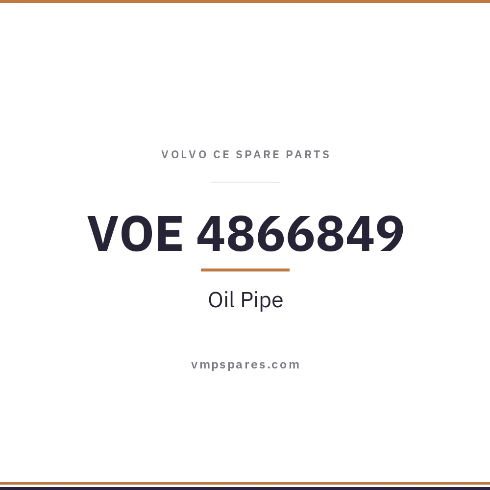 VOE 4866849 – Oil Pipe