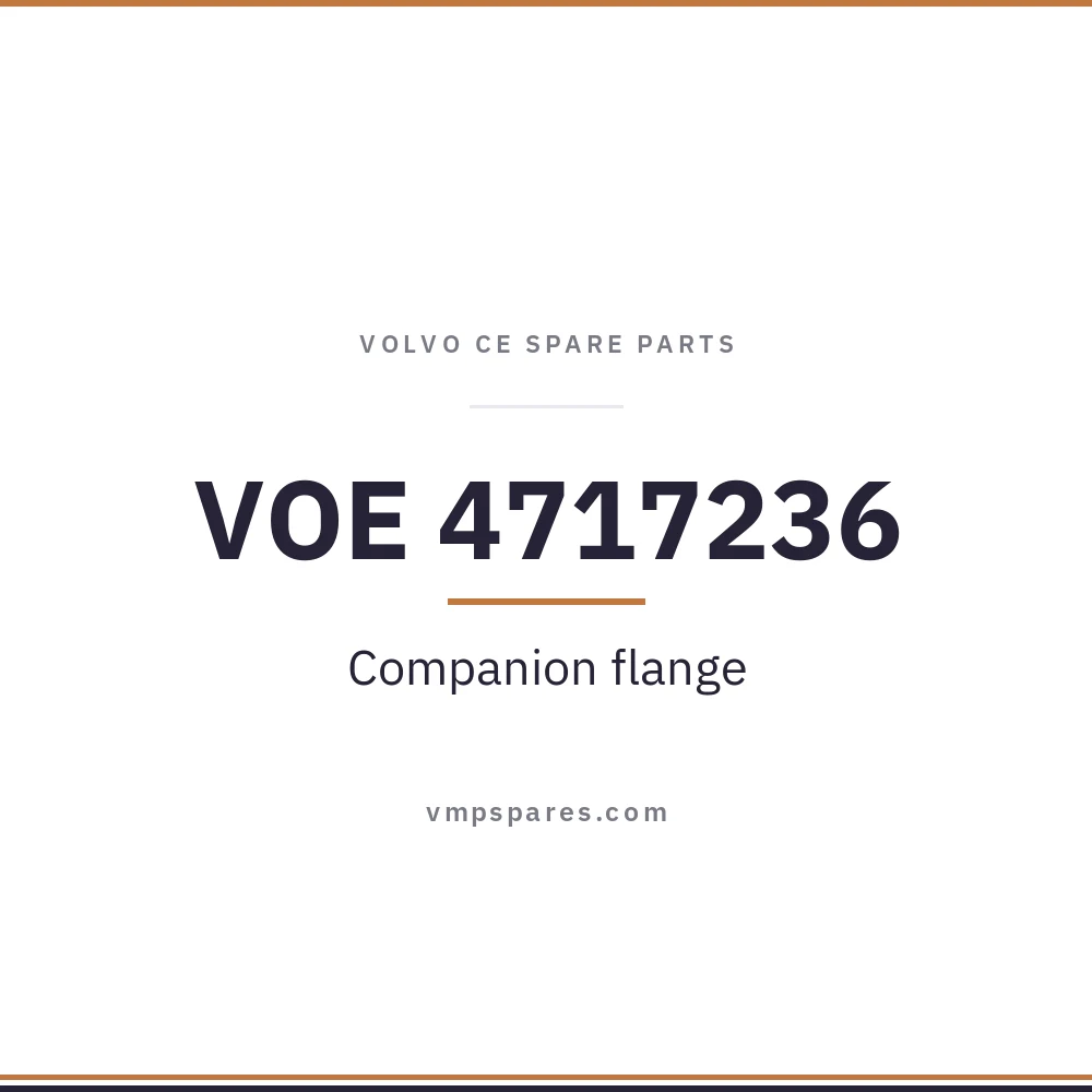 VOE 4717236 – Companion flange
