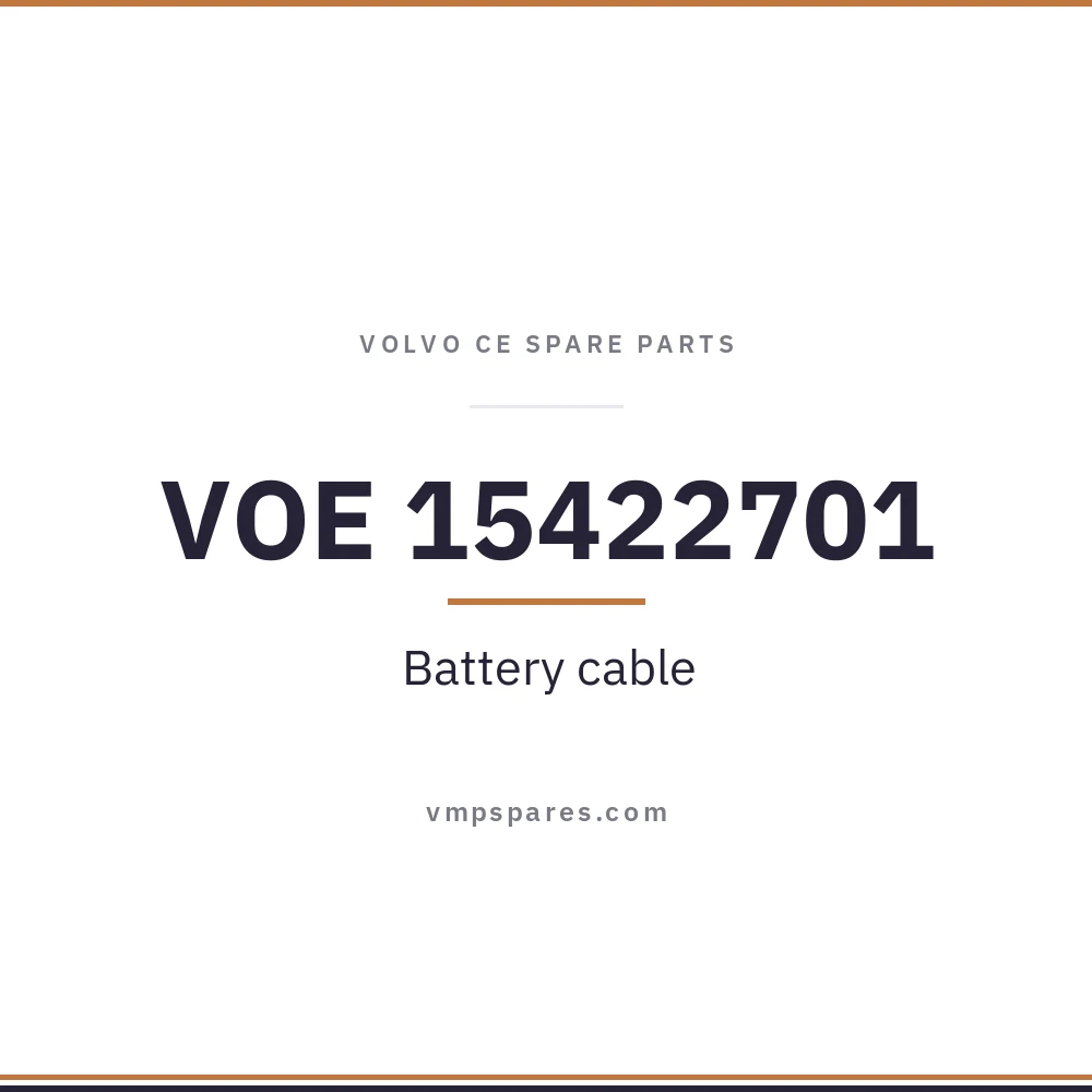 VOE 15422701 – Battery cable